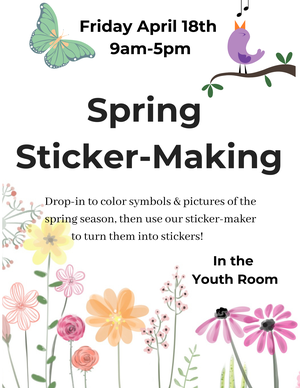 Spring Sticker Makin